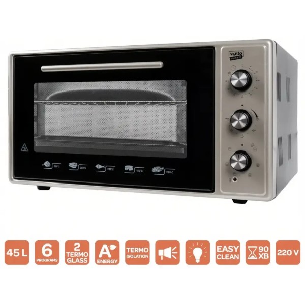 Фото - Печь электрическая Ventolux NIKA 45 (BK) 2G